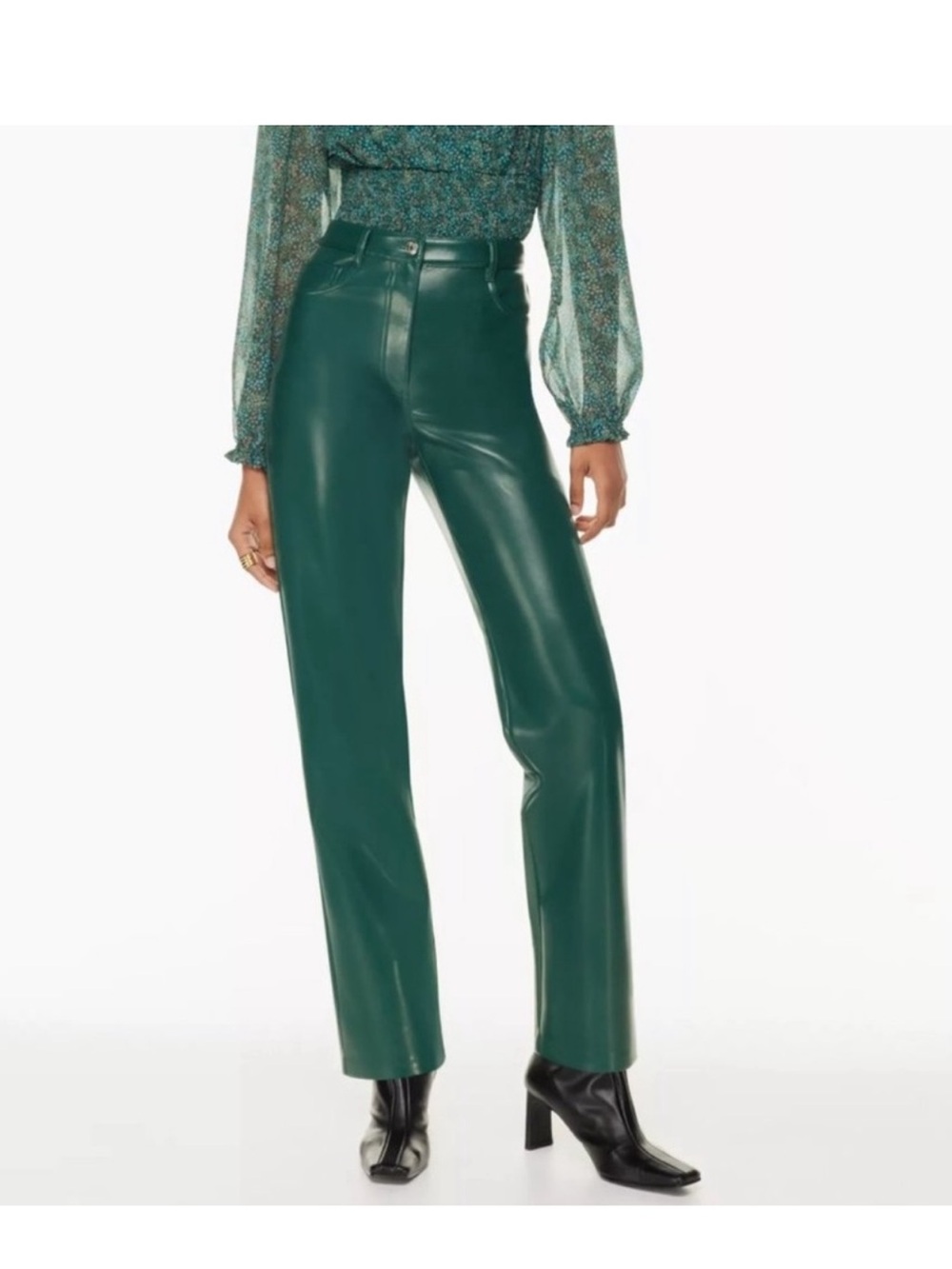Aritzia Wilfred The Melina Pant Sauve Green